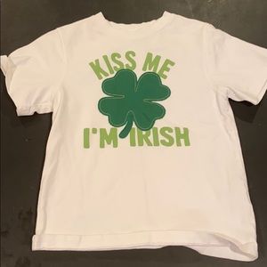 Gymboree St Patrick’s tshirt, size 7